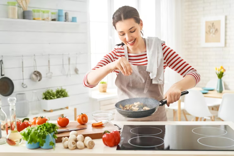 Ilustrasi memasak dapat menghilangkan stres/sumber: freepik - Image