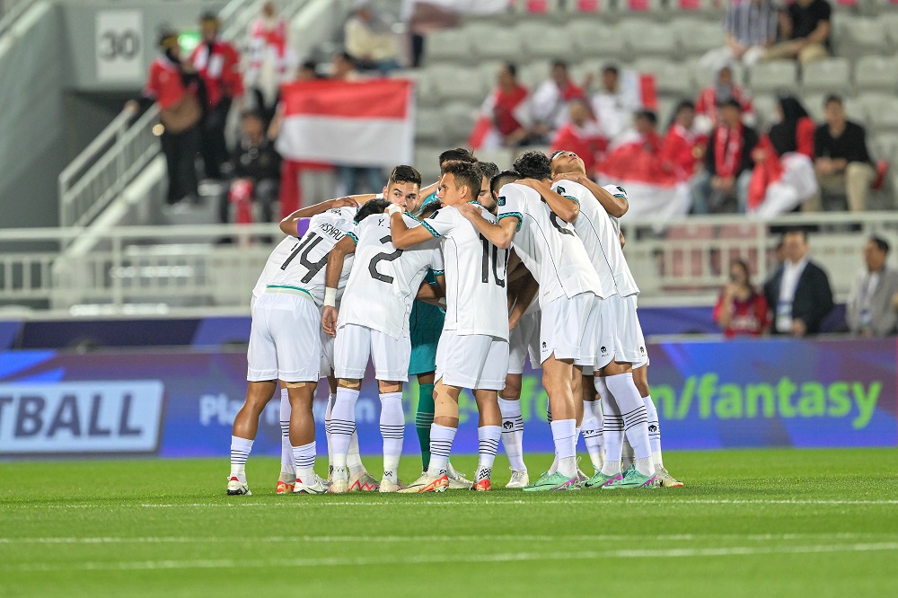 WAKTUNYA BERPRESTASI: Timnas Indonesia berhasil menekuk Vietnam 1-0 yang membuat tim berjuluk Golden Star harus pulang lebih awal dari Piala Asia 2023. - Image