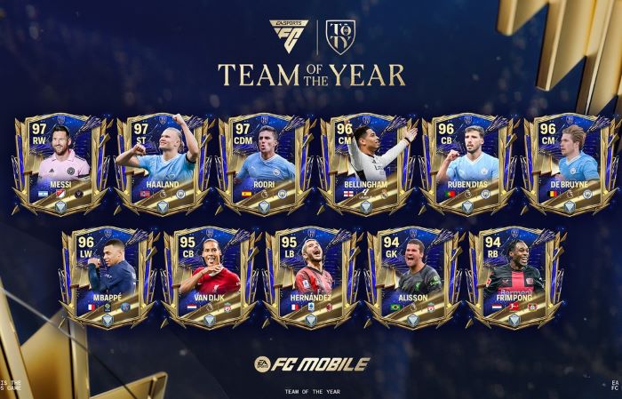 EA Sports FC Team of The Year telah resmi dirilis. - Image