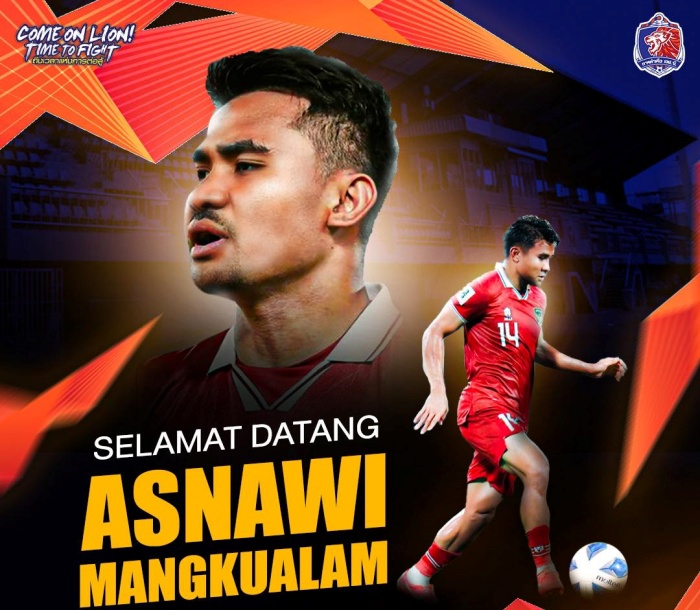 PINDAH: Asnawi Mangkualam resmi pindah dari Chunnam Dragons di Liga Korea Selatan ke Port FC di Liga Thailand. (Port FC) - Image