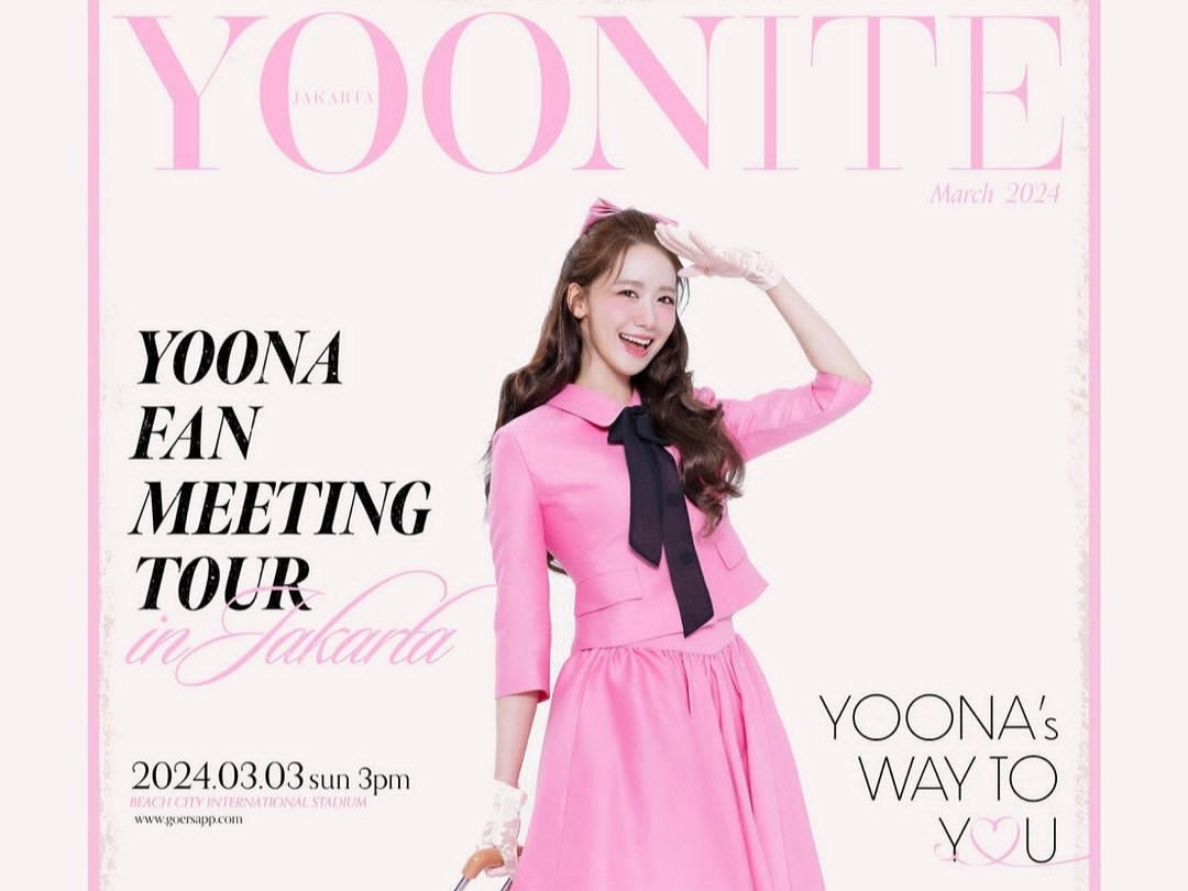 Harga tiket fan meeting tour Yoona SNSD. / Sumber : Instagram Bestie Entertainment - Image
