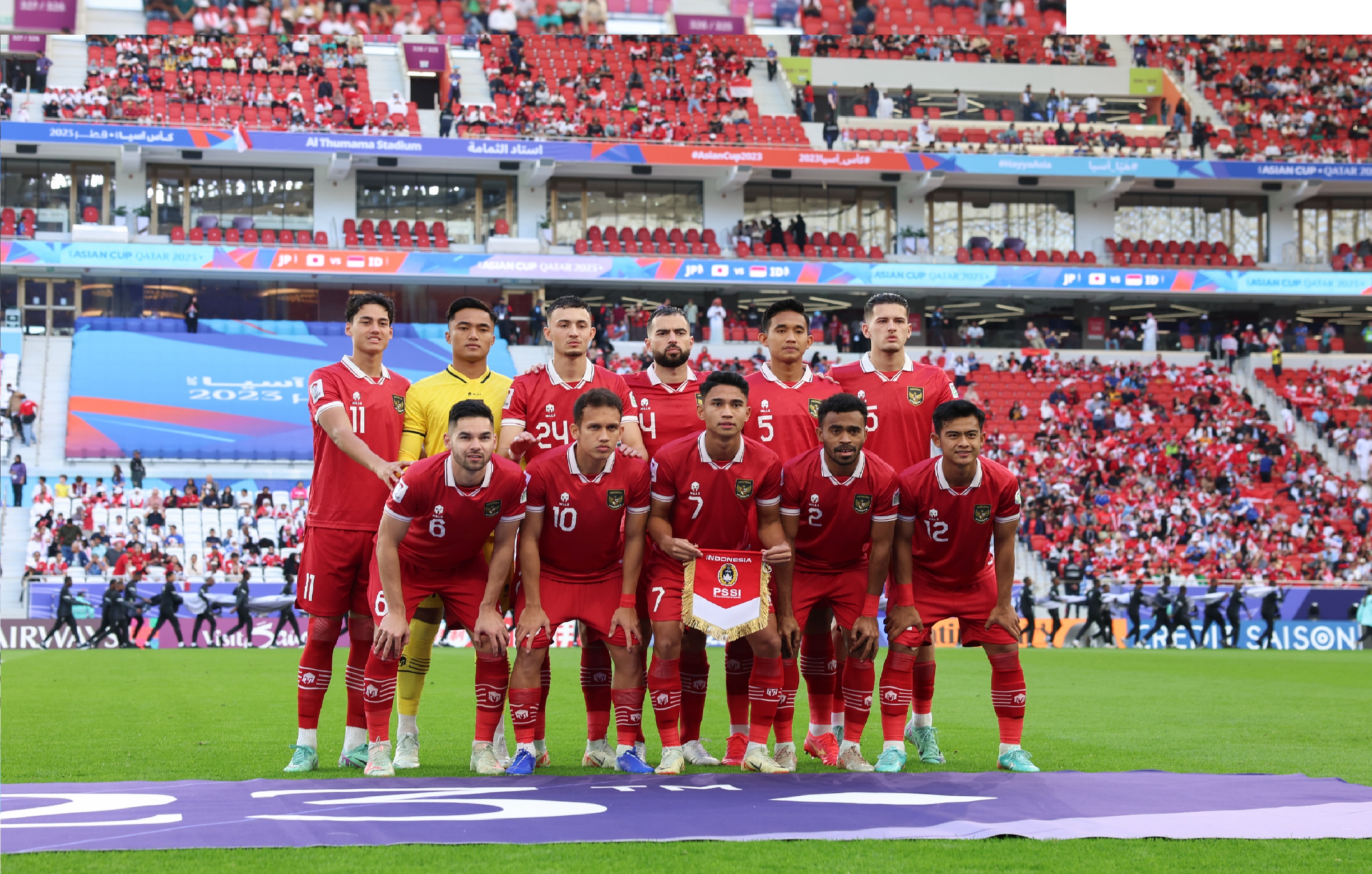 Timnas Indonesia berhasil lolos ke babak 16 besar /PSSI - Image
