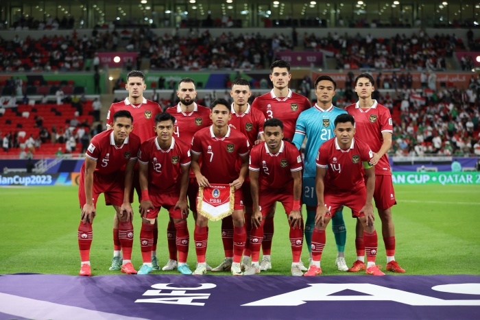 DUKUNGAN PENUH: Timnas Indonesia vs Australia akan ditayangkan di RCTI Plus dan akan mendapatkan dukungan penuh masyarakat Indonesia, Minggu (28/1). (Tim Media PSSI) - Image
