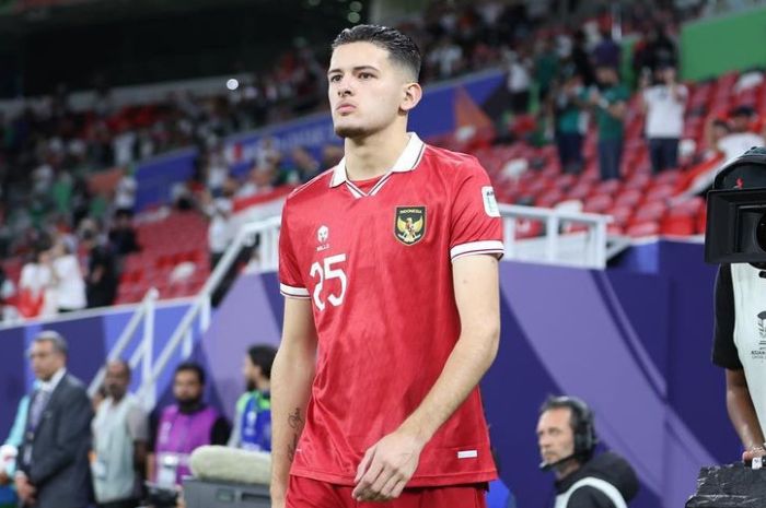 JADI STRIKER: Justin Hubner diplot mengisi lini serang dalam daftar susunan pemain Timnas Indonesia menghadapi Australia di babak 16 besar Piala Asia 2023. (Instagram Justin Hubner) - Image