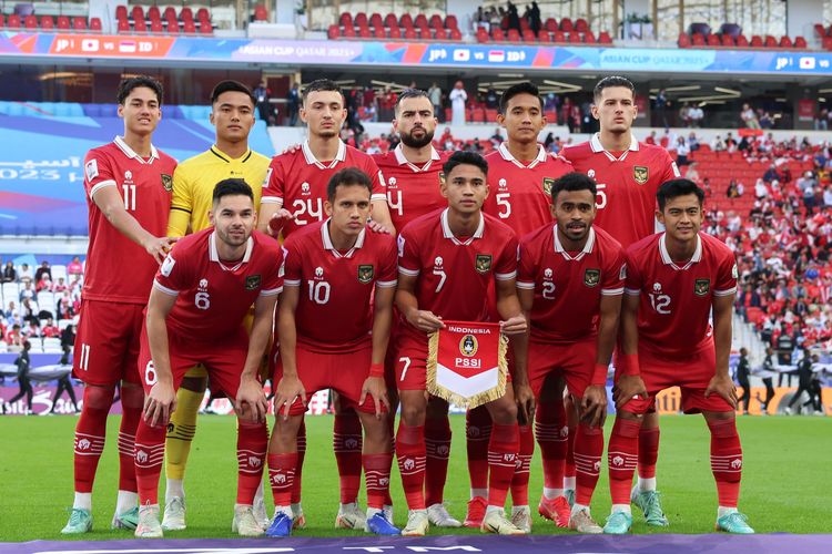 PSSI | Caption: Pemain Timnas Indonesia di Piala Asia 2023 - Image
