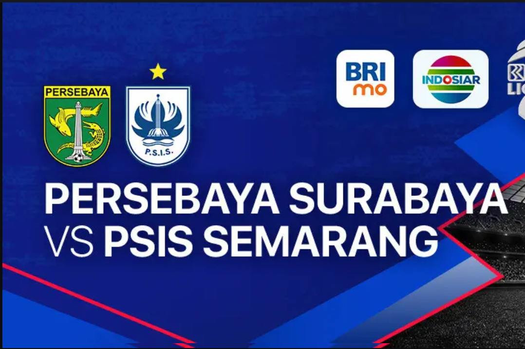 Persebaya Surabaya vs PSIS Semarang. (Vidio.com) - Image
