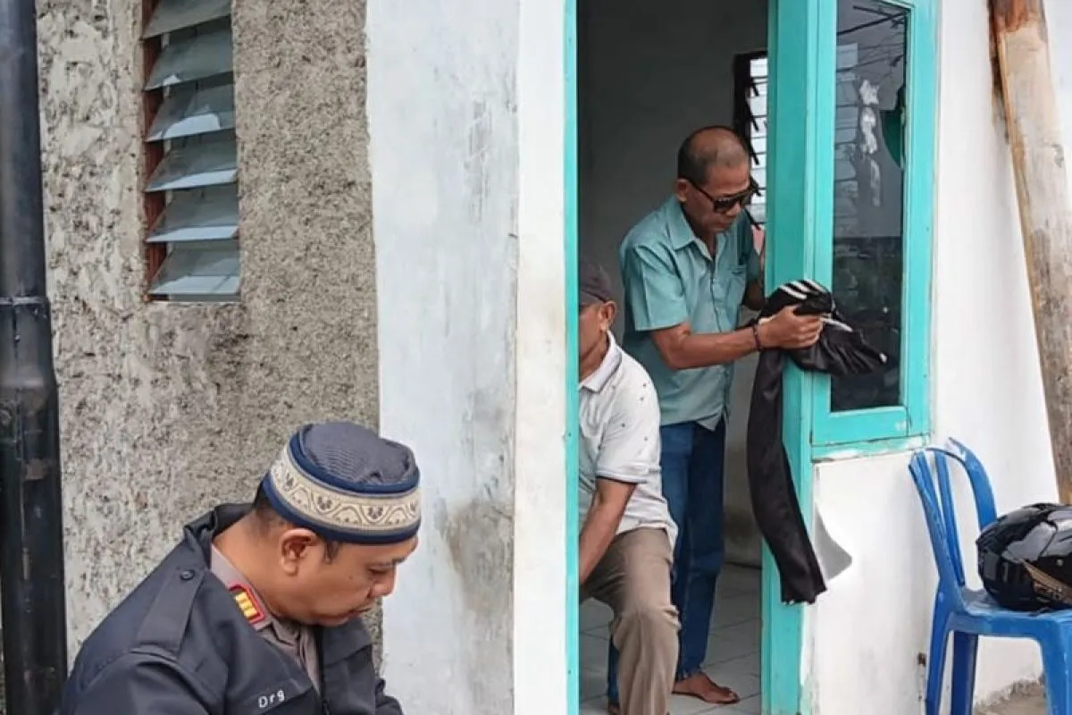 Lokasi pos keamanan warga RW 08 Kalianyar, Tambora, Jakarta Barat yang difungsikan sebagai pos pantau tawuran oleh kepolisian. /Polres Jakarta Barat/Antara - Image
