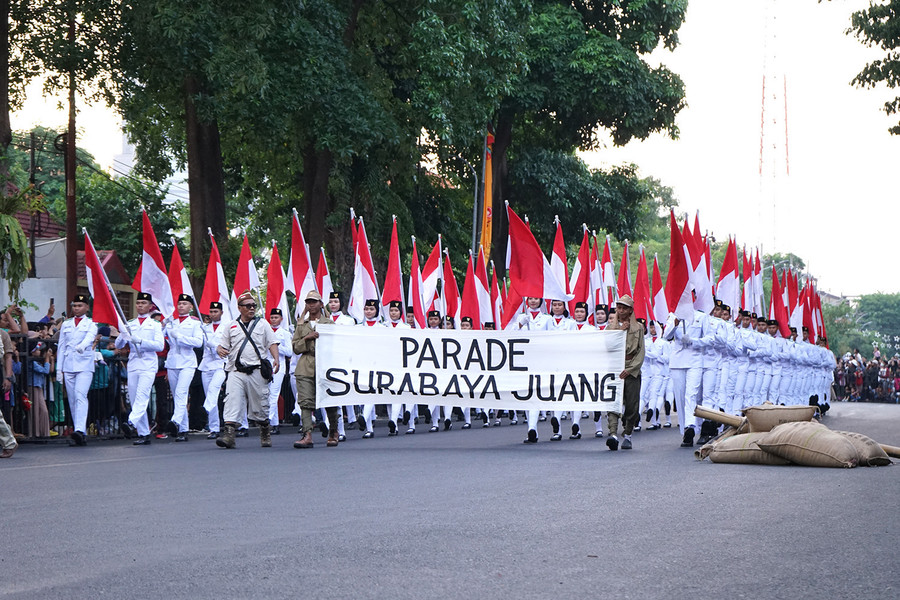 Parade Surabaya Juang Surabaya (sumber: Pemkot Surabaya) - Image