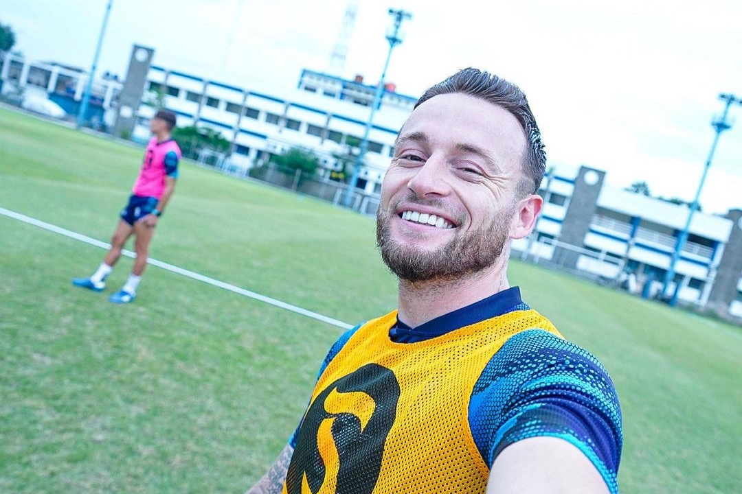 Potret Marc Klok pemain Persib Bandung./Instagram Persib - Image