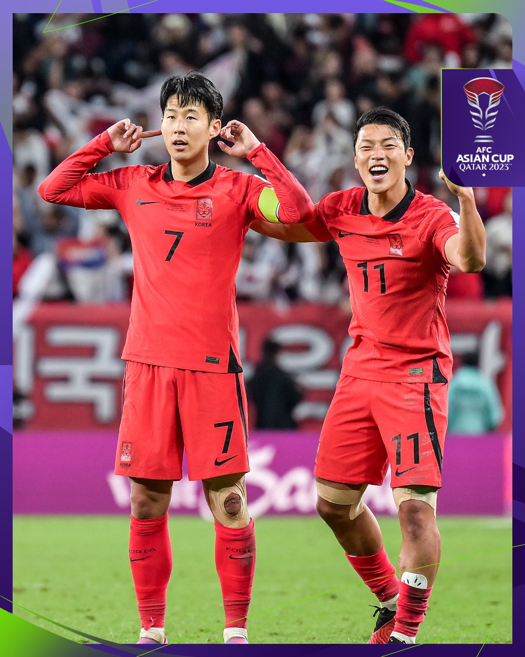 Son Heung Min yang jadi pahlawan bagi Korea Selatan melaju ke Semifinal Piala Asia 2023 (Sumber Foto :AfcAsianCup) - Image