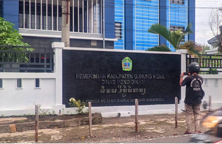 Kantor Dinas Pendidikan Gunungkidul. - Image