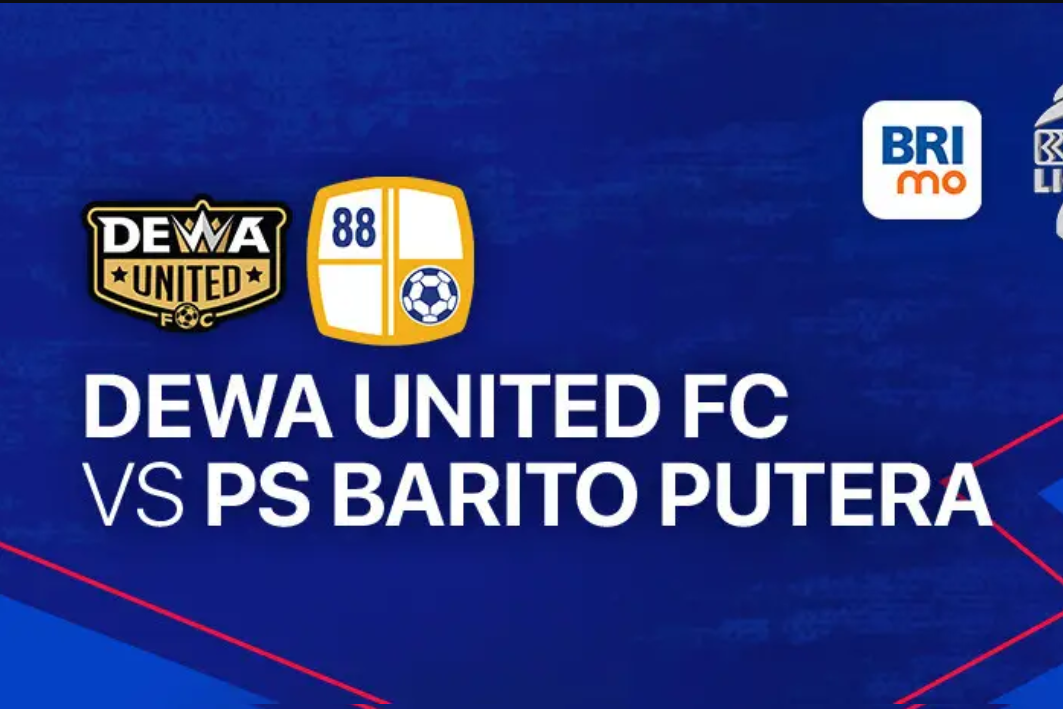 Dewa United vs Barito Putera./Vidio.com - Image