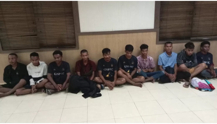 Polisi dengan cepat menangkap pelaku penyerangan di Arena Futsal di kawasan Kuta Utara Badung. - Image
