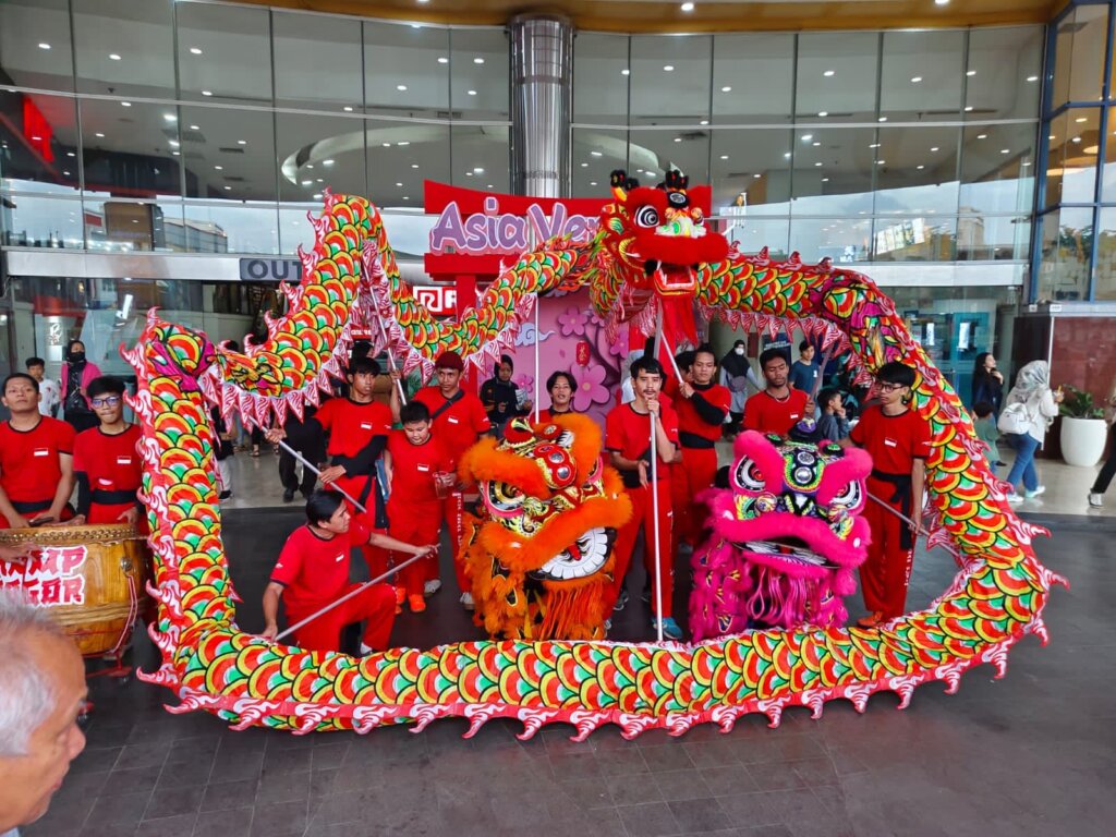 Beberapa mal di kota Bogor akan gelar pertunjukan barongsai. / sumber : Radar Bogor - Image
