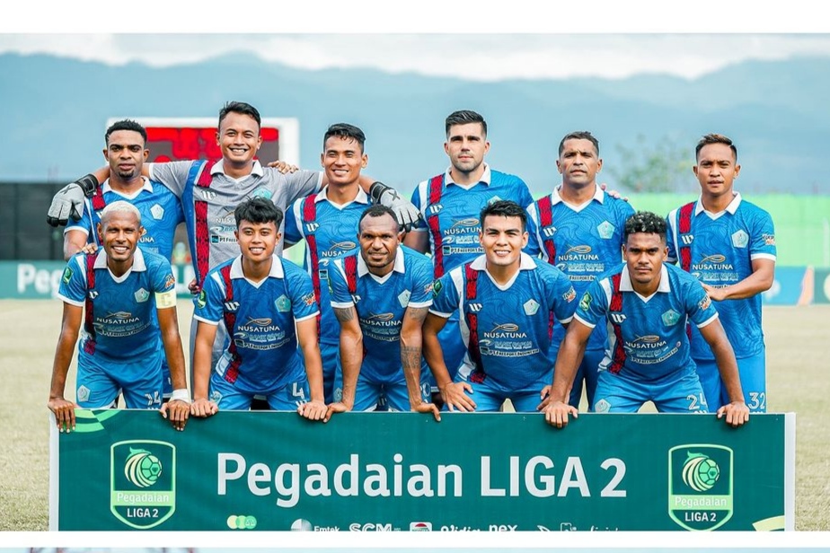 Potret Pemain PSBS Biak Liga 2 ./(Instagram/psbsofficial) - Image