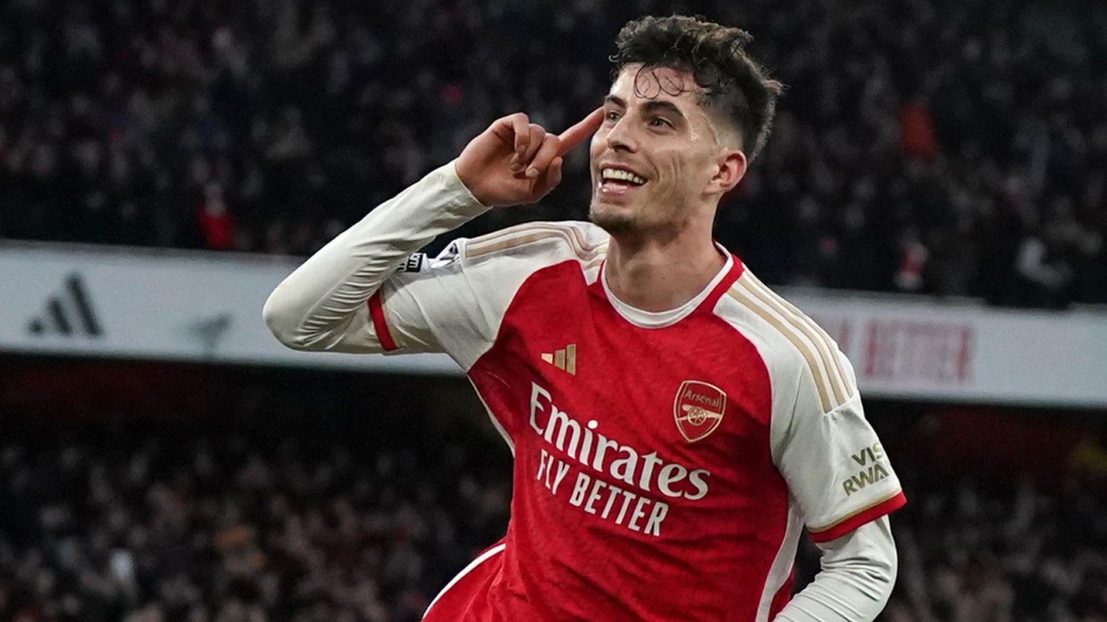 Kai Havertz saat berseragam The Gunners. - Image
