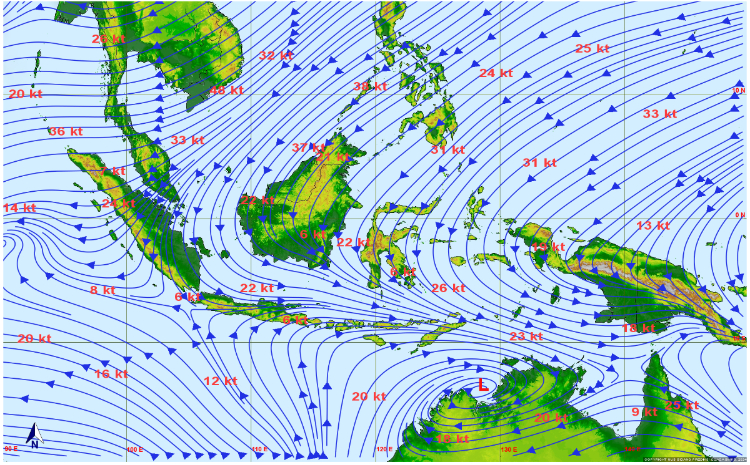 Prakiraan Cuaca dan Angin hari ini 10 Februari 2024. (Sumber foto : BMKG) - Image