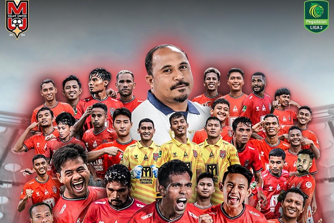 Malut United FC berhasil lolos ke semifinal Liga 2./(Instagram/malutunitedfc) - Image