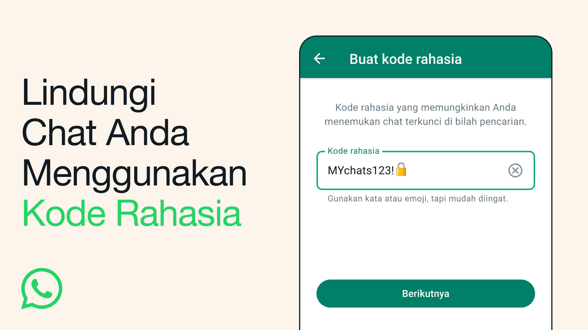 Ilustrasi: Kunci chat salah satu fitur perlindungan di WhatsApp. - Image