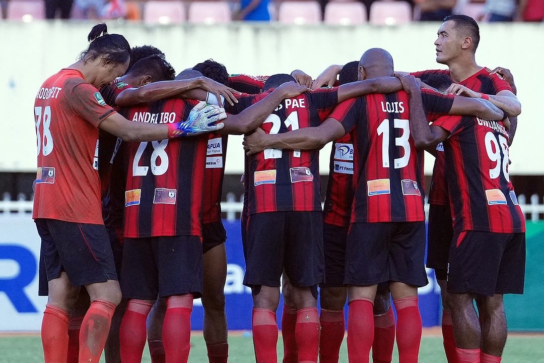 Potret pemain Persipura Jayapura di Liga 2./(Instagram/persipurapapua1963) - Image