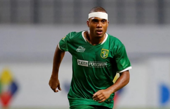 JAJAL LIGA 1: Pedro Henrique saat masih menjalani trial bersama Persebaya Surabaya pada musim 2018. (ANGGER BONDAN/JAWA POS) - Image