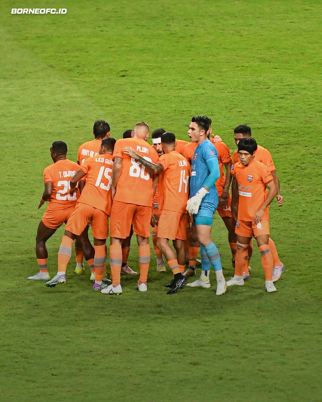 Potret Borneo FC saat menjalankan laganya (Sumber Foto : ig/borneofc.id) - Image