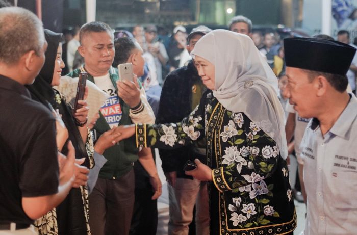 Khofifah Indar Parawansa hadiri perayaan HUT Serikat Pekerja Seluruh Indonesia (SPSI) ke-51. - Image