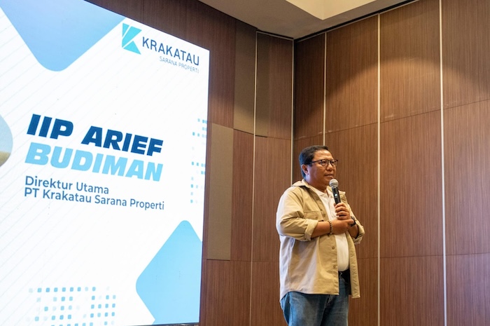 Direktur Utama PT Krakatau Sarana Properti Iip Arief Budiman. (Istimewa) - Image