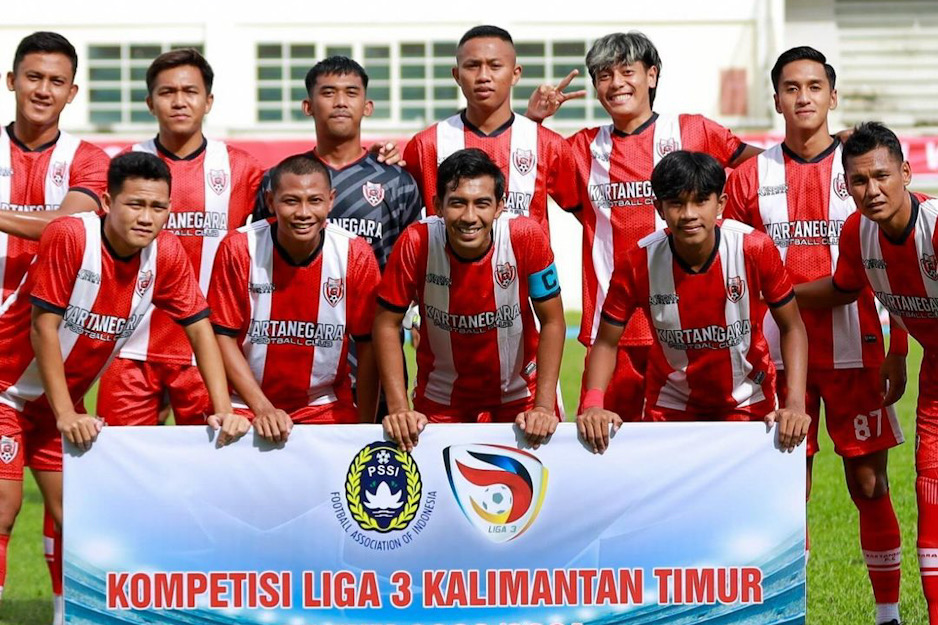 Tim Kartanegara FC saat melawan Berau FC pada 15 Januari. - Image