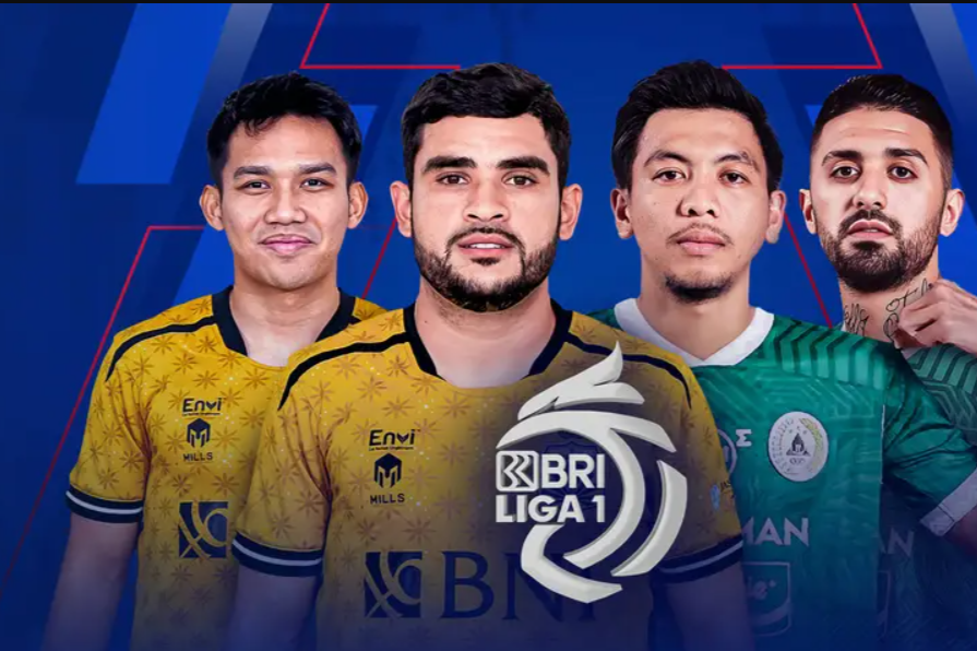 Informasi mengenai link live streaming pertandingan BRI Liga 1 antara Bhayangkara FC menghadapi PSS Sleman. (Foto: Vidio.com) - Image