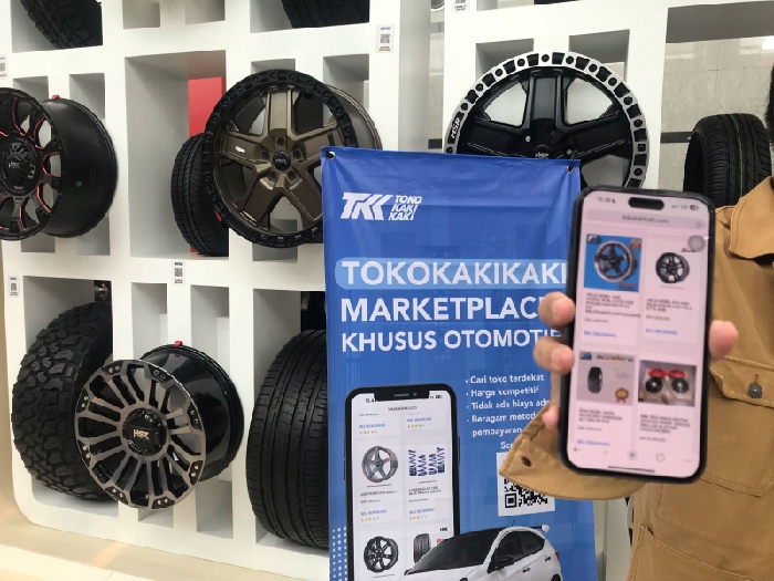 TokoKakiKaki menjadi marketplace yang 100 persen untuk kebutuhan otomotif. (Foto: Dony) - Image