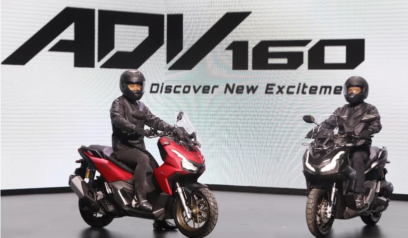 Tampang Honda ADV 160.