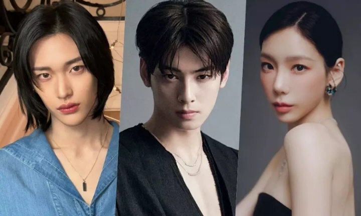 Woonbin RIIZE, Cha Eun Woo Astro Hingga Taeyeon Girl’s Generation Duduki Peringkat Teratas Reputasi Idol Bulan Februari. Sumber foto: Soompi - Image