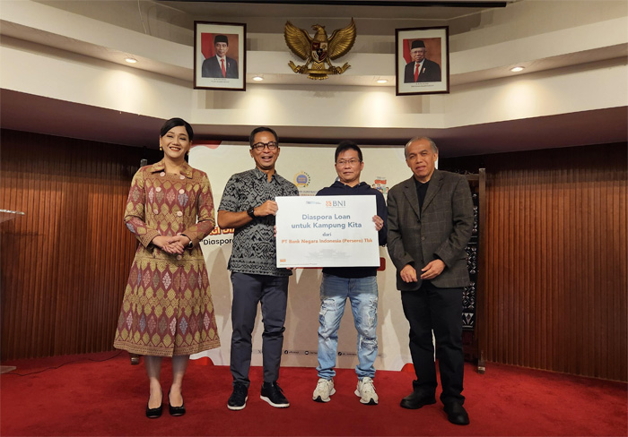 PT Bank Negara Indonesia (Persero) Tbk (BNI) memberikan fasilitas pinjaman kepada diaspora Kampung Kita, sebuah jaringan toko yang menyediakan produk-produk Indonesia di Hong Kong. - Image