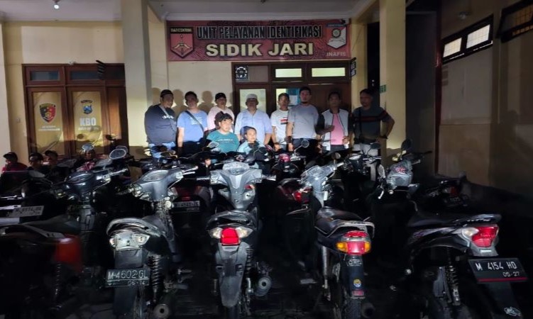 Barang bukti yang diperkirakan sejumlah belasan diamankan/Dok Radar Madura - Image