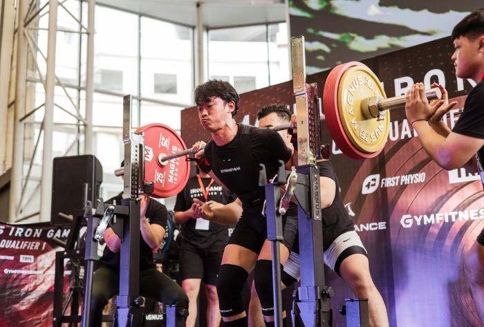 Magnus Iron Games menggelar qualifier 1 powerlifting di Gandaria City, Jakarta Barat. - Image