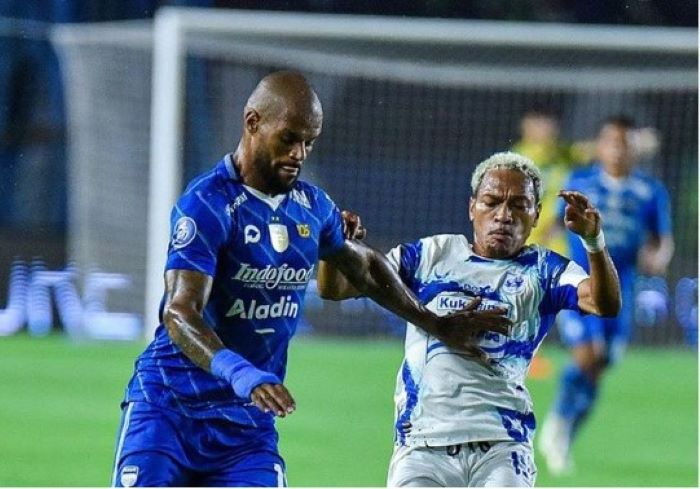 Penyerang Persib Bandung David da Silva. - Image