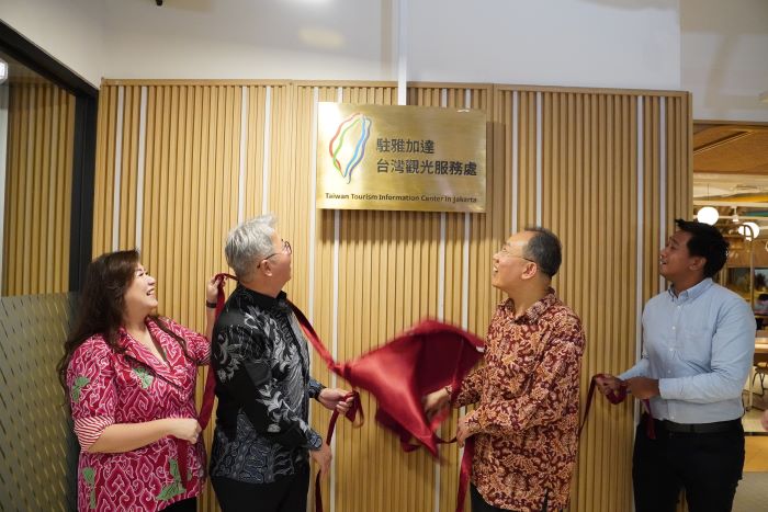 Kementerian Perhubungan dan Komunikasi (MOTC) membuka Kantor Layanan Pariwisata Taiwan di Jakarta yang berlokasi di GoWork Central Park pada 28 Februari 2024. (Istimewa) - Image