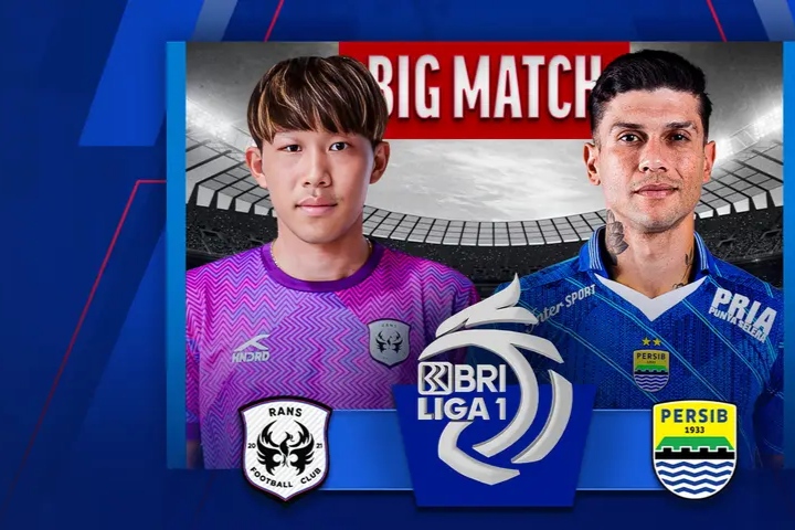 RANS Nusantara vs Persib Bandung./Vidio.com - Image