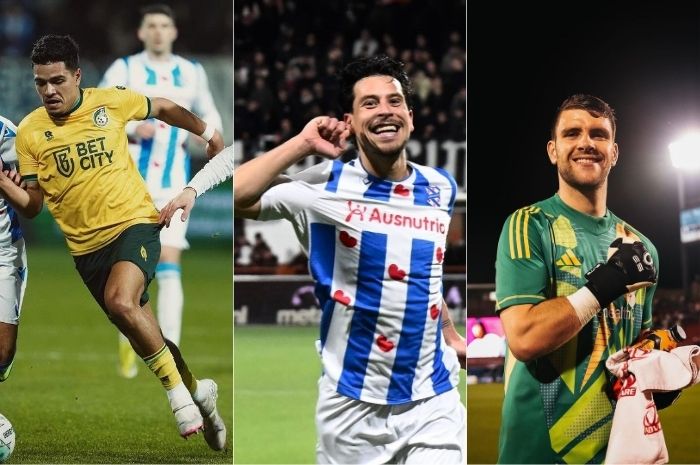 KABAR BAIK: DPR menerima berkas naturalisasi Ragnar Oratmangoen, Thom Haye, dan Maarten Paes. (Instagram Ragnar Oratmangoen, Thom Haye, Maarten Paes) - Image
