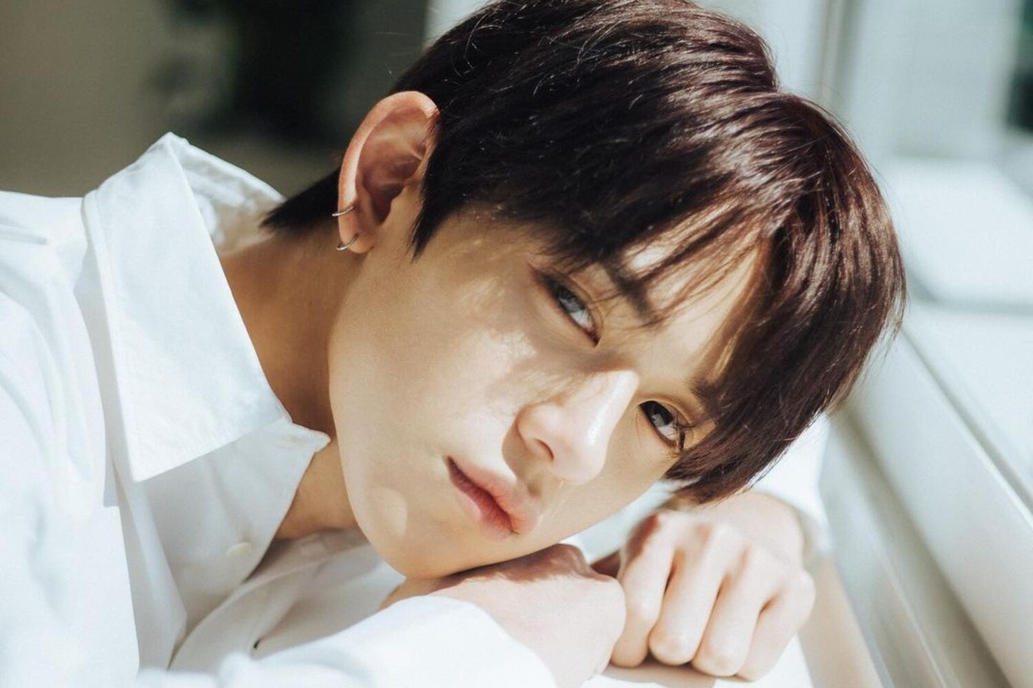 Penyanyi Lucas ex-NCT dan WayV. Sumber foto: Instagram / @lucas_xx444 - Image