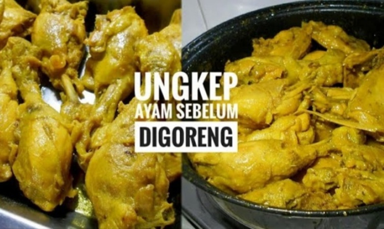 Ayam ungkep yang cocok dijadikan persiapan makanan jelang puasa Ramadhan. - Image