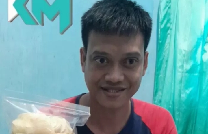 Kondisi mantan kiper timnas Indonesia, Kurnia Meiga yang mengalami gangguan pada penglihatannya./ TikTok Kurnia Meiga via Jawa Pos - Image