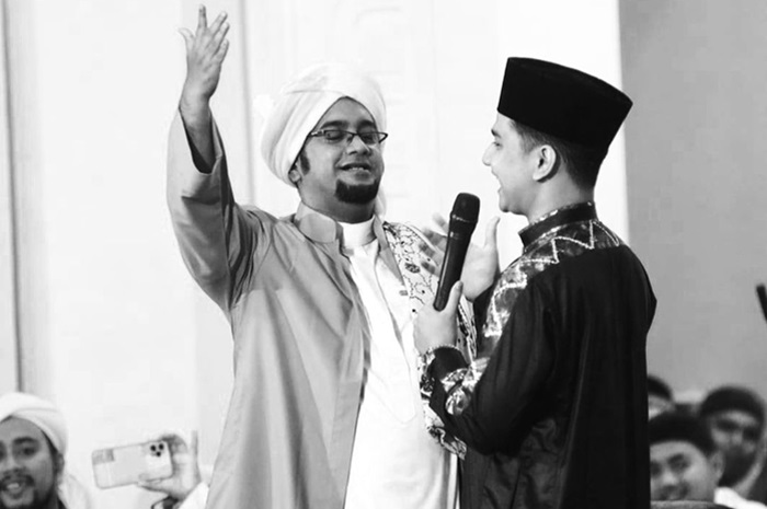 Syakir Daulay bersama Habib Hasan bin Ja - Image