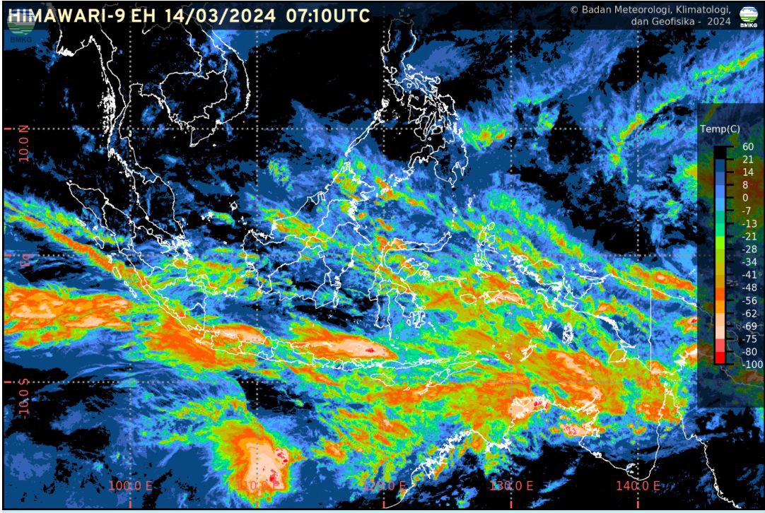 BMKG Update Peringatan Cuaca. (Sumber foto : bmkg.go.id) - Image