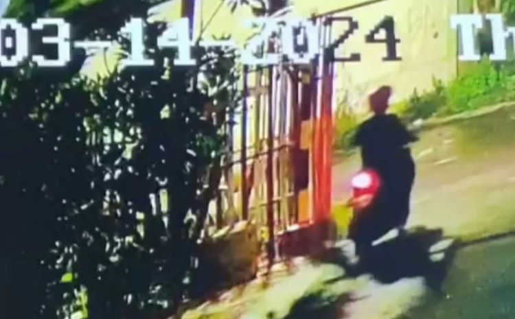 ILUSTRASI. Aksi pelaku curanmor terekam CCTV tetangga korban. - Image