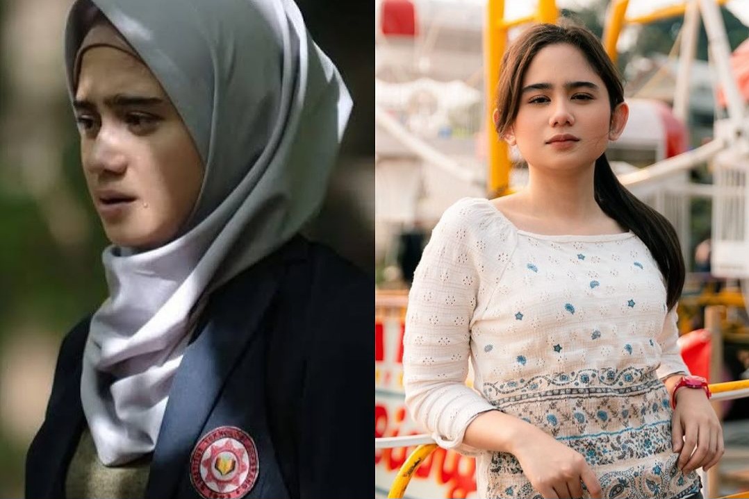 Tissa Biani, kiri sebagai Nur KKN di Desa Penari, kanan sebagai Marlina Agak Laen./instagram.com/tissabiani - Image