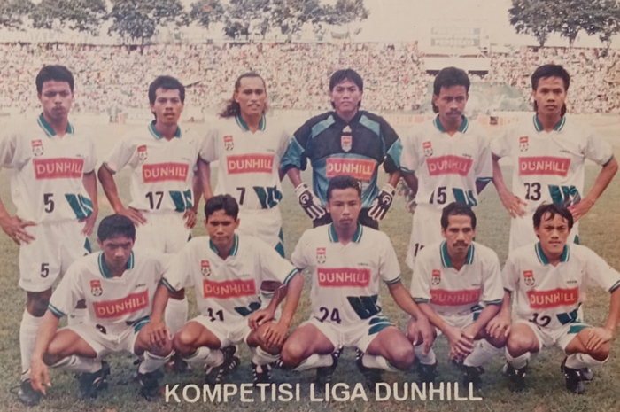 Skuad Persebaya pada Liga Dunhill 1995. Iswahyudi menjadi bagian dari tim itu. - Image