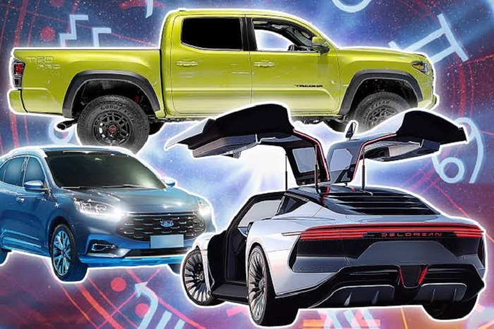 Ilustrasi: Memilih mobil berdasarkan zodiak. - Image