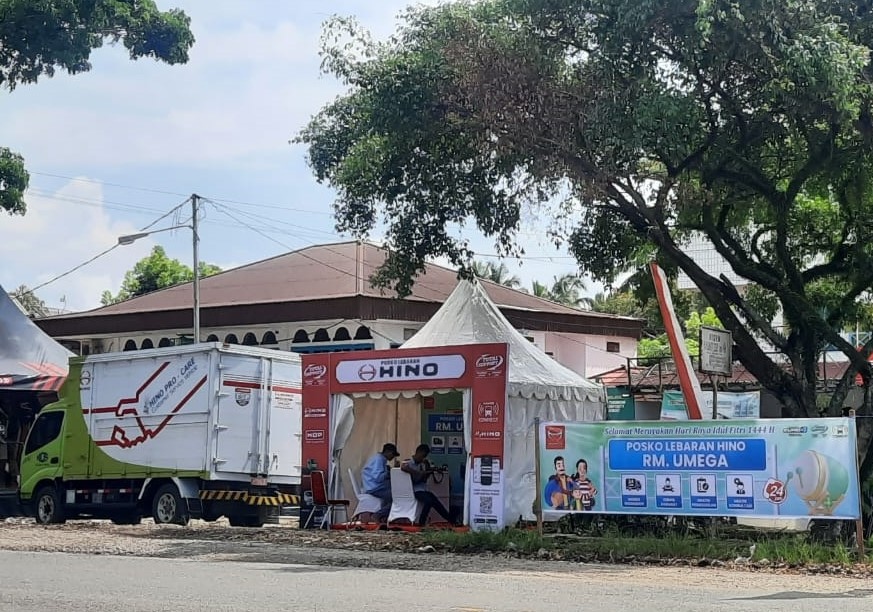 Hino siapkan posko mudik Lebaran di area pulau Jawa hingga Sumatera. - Image